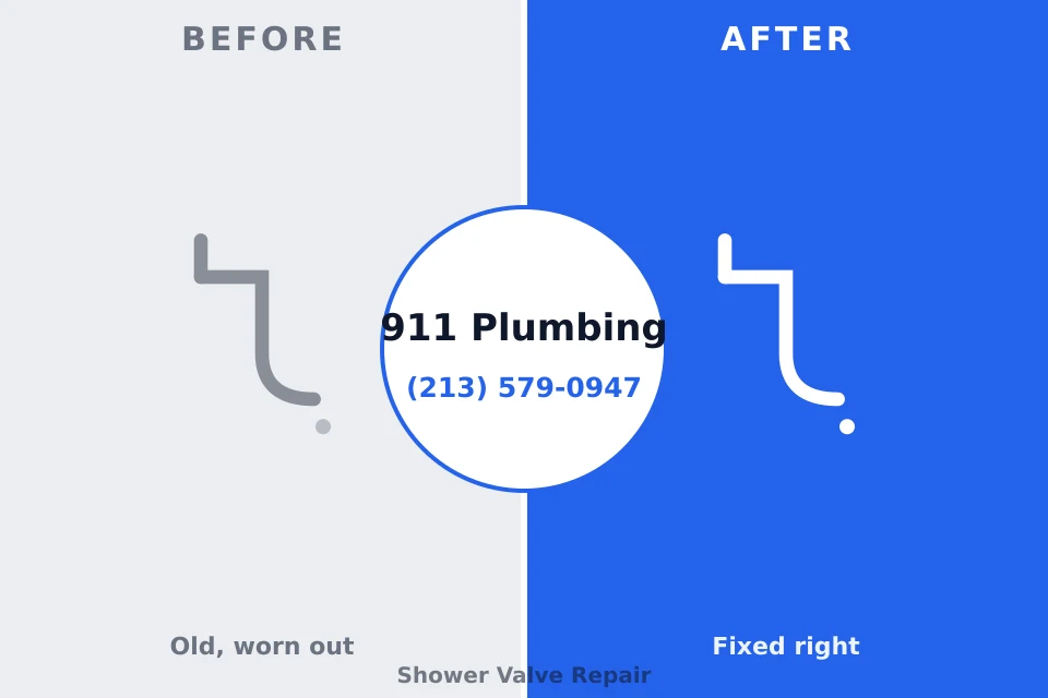 Before and after: plumbing company Wittenberg, WI